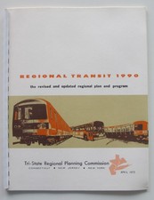Vintage 1972 New York Tri-State Planning Booklet Regional Transit 1990 Subway NY picture