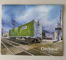 OSH - Orchard Supply Hardware 2017 Train Calendar, est. 1931 San Jose California picture