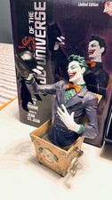 2 Villains of DC Universe THE JOKER ltd edition bust And 2 FACE Coin Replica picture