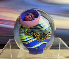Vitra Studios in Oregon signed Paperweight - M. Stone, 1994 - Vintage picture