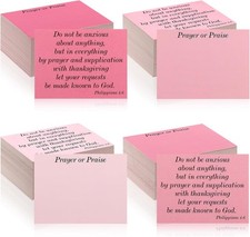 400 Pcs Prayer Request Cards Prayer and Praise Church Cards Christian Party picture