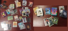 Huge Nonsports Asst Trading Cards Lot Comic Cards INSERTS PROMO Alien Lady Death picture