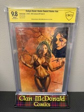 Robyn Hood: Home Sweet Home Signed & Sketch by Carla Cohen Graded CBCS 9.8 picture