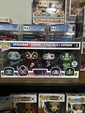 Funko POP Rocks KISS Spaceman Demon Starchild Catman 4-Pack Funko Exclusive picture