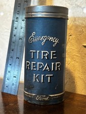 Rare Antique Ford Emergency Tire Repair Kit picture