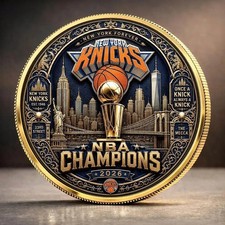 New York Knicks NBA Finals Champions 2026 Commemorative Coin picture