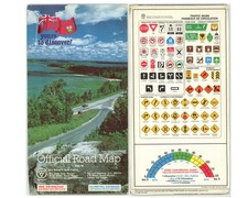 Vintage 1980-1 Ontario, Canada Official Road Map picture
