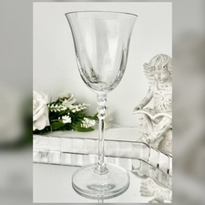Mikasa Sonnet Water Goblet Single Glass Vintage Replacement Clear Stemware picture