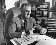 President FRANKLIN D ROOSEVELT FDR Glossy 8x10 Photo Stamp Collection Print picture