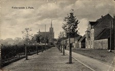 Postcard Chociwel Freienwalde in Pomerania, street section - 4875182 picture