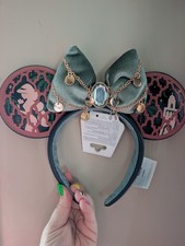 2026 Disney Parks Epcot Morocco Princess Jasmine Aladdin Headband Bow Ears NEW picture