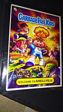 SEALED Garbage Pail Kids  R.L Stine Die Cut bonus Stickers- FULL card set picture