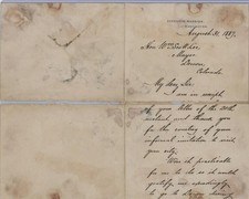 Grover Cleveland-ALS from 1887 as President to Mayor of Denver, CO/Wm. Scott Lee picture