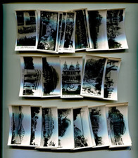 1936 CHAIRMAN JUNIORS CIGARETTES FAMOUS VIEWS 48 TOBACCO CARD SET picture