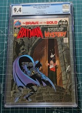 Brave and the Bold #93 CGC 9.4/NM WP 1970 Neal Adams Batman Misspelled Indicia picture