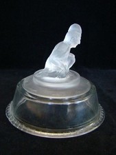 1879 WESTWARD HO Frosted Glass 4-5/8