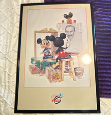 Disney Mickey Mouse 50th Anniversary Framed Print - Disney Franchise Decor picture