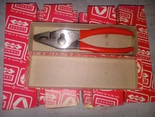 VINTAGE NOS UTICA BONNEY 511-6C SLIP JOINT PLIERS COATED HANDLE ELECTRICIAN USA picture
