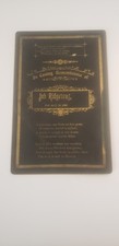 Victorian Era Memorial Card Job Ridgeway Died April 16, 1890 Cabinet picture