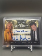 Leaf Pop Century 2025 Uma Thurman Michael Madsen Auto 1/1 picture