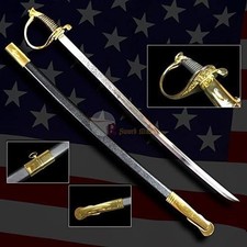 U.S. Marine Corps NCO Ceremonial Dress Sw ord (Gold) picture