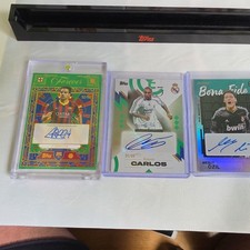 FABREGAS AUTO FOREVER /99 + ROBERTO CARLOS AUTO /99 + OZIL AUTO /199 picture