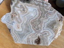 9 lbs 5 oz Missouri Lace Banded Agate Druzy Sparkle Quartz cut Rough stunning picture