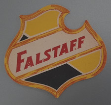VINTAGE BEER COASTER ONE Fallstaff Brewery St Louis MO 4.25x4