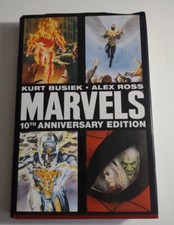Marvels 10th Anniversary Edition Hardcover HC - Marvel - 1st Printing Alex Ross picture