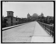 Photo:Albany New York 1900s Hawk Street Viaduct State Capitol Bridge picture