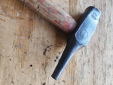 Vintage Antique Atha 1/4  Blacksmith's 20 oz Tapered Drift Punch Hammer   picture