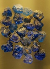 Genuine Hauynite from Eifel Mt'ns, Germany. Faceting Rough.  7.33 ct. Lot # 347 picture