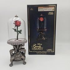 Disney Parks Beauty and the Beast Light-Up Enchanted Rose Replica Figurine – NEW picture
