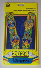 Disney Pins 2024 Starter Set Lanyard w/ Pins New picture