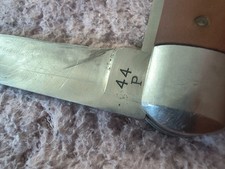 1944 Victorinox 200 R P Stainless Model 1908 Swiss Knife Brown Fibre picture