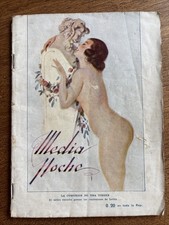 Media Noche Vintage 1920s Argentina Erotic Art Satire Theater Magazine Rare picture