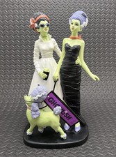 Brides of Frankenstein & Poodle Statue Figurine Ghoulish - LGBTQI Halloween picture