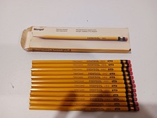 Vintage MONGOL Pencils 1 Doz. 12 pencil lot 482 3 Faber Castell Open Box NOS USA picture