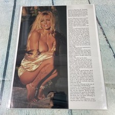 2004 Sexy Pamela Anderson Legs Hot Body Vtg Print Ad/Poster Pinup Magazine Page picture