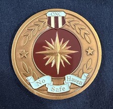 CIA CNC Counter Narcotics Center Intelligence Agent Spy Challenge Coin picture