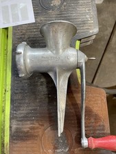 Vintage Brac King Hand Crank Meat Grinder picture