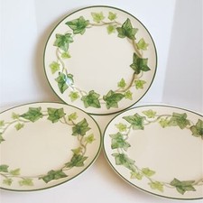 Franciscan Ivy Dinner Plates 60's Hand Painted USA Oven Safe I LOVE LUCY 💕 picture