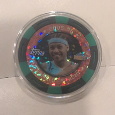 Topps Carmelo Anthony Denver Nuggets Holographic Poker Chip Token 2005-06 /199 picture