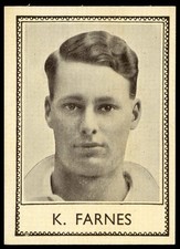 Barratt - 'Famous Cricketers (1937)' (1937) - K. Farnes (Essex) picture
