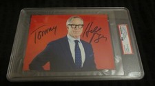 Tommy Hilfiger fashion designer signed autographed psa slabbed picture