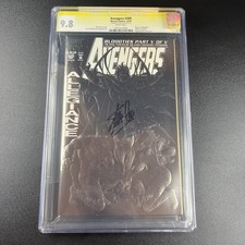 Avengers #369 CGC 9.8 NM/M Stan Lee Signed (Marvel, 1993) Embossed Cover picture