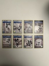 Disney D23 Expo 2026 Oswald Limited Trading Cards Set of 8 Cards picture