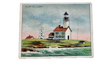 1910 T77 Hassan Lighthouse Series,  #37 Plum Island Light, 2nd we have picture