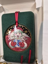 Bing And Grondahl Christmas Around The World Porcelain Christmas Ornament 2000 picture