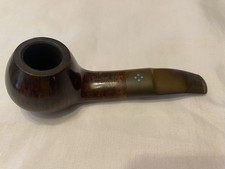 Sasieni 4 Dot Walnut Tobacco Smoking Pipe Brown Wood Bowl picture